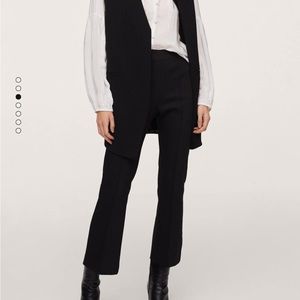 Mango Flared Crop Pants